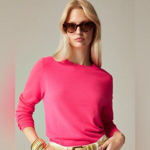 NWT JCREW Cashmere classic-fit crewneck sweater